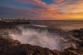 Bufadero de la Garita Ã¢â¬â a Unique Water Vortex ,Bufadero de la Royalty Free Stock Photo